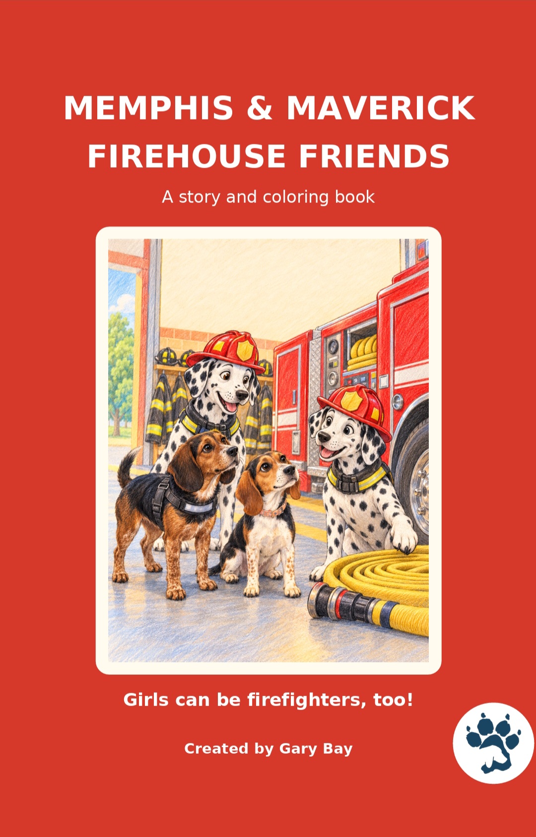 Memphis and Maverick Firehouse Friends original cover